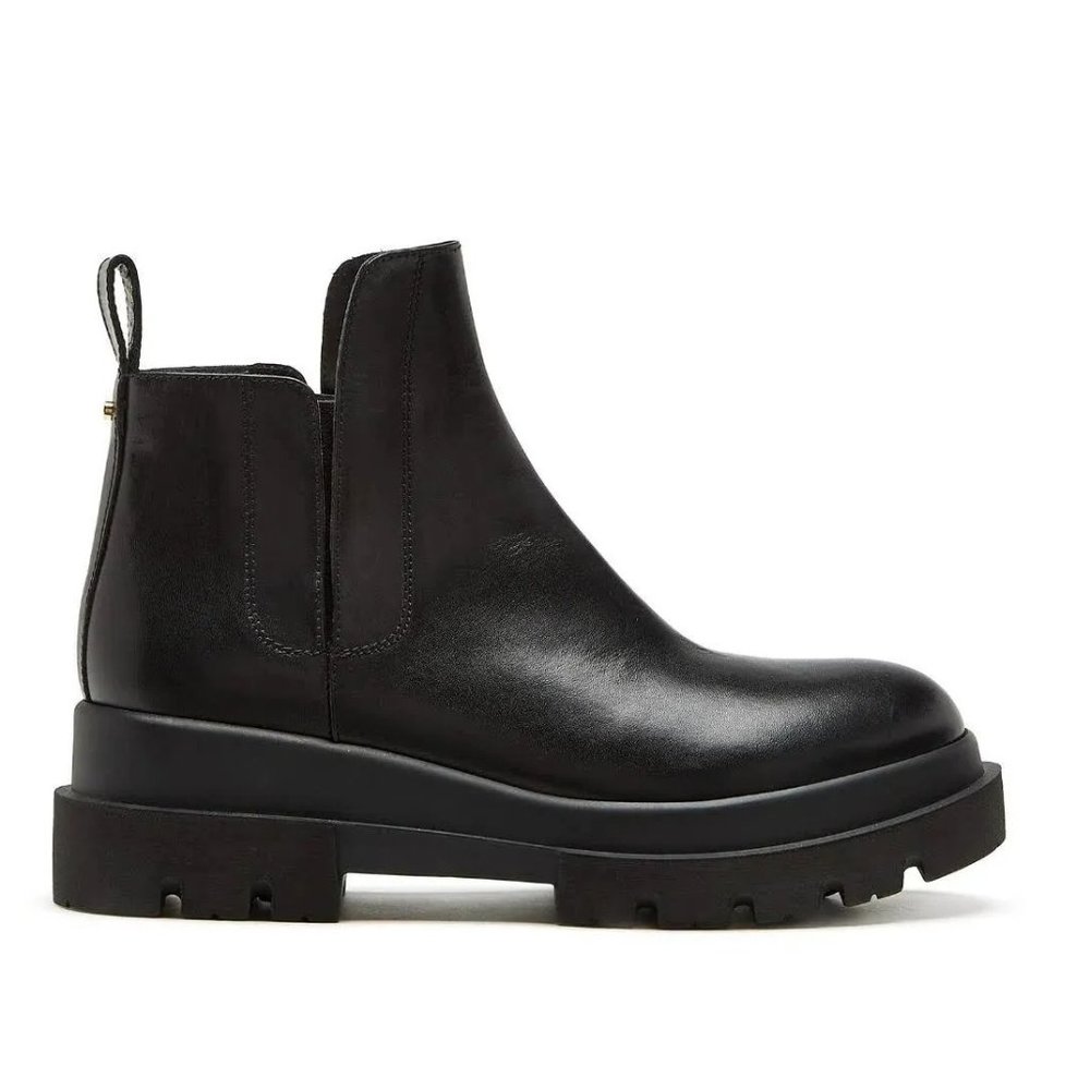 New! LA CANADIENNE Kash Waterproof Platform Bootie 39 US Made in Italy DD375